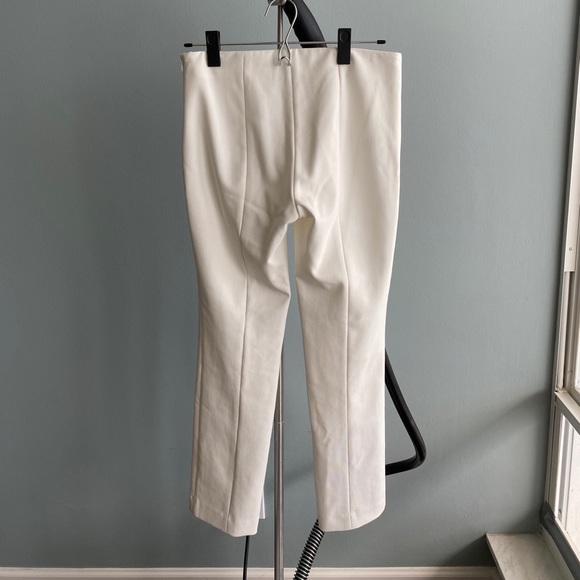 Elizabeth and James white cropped ankle pants sz 0 - Picture 3 of 3